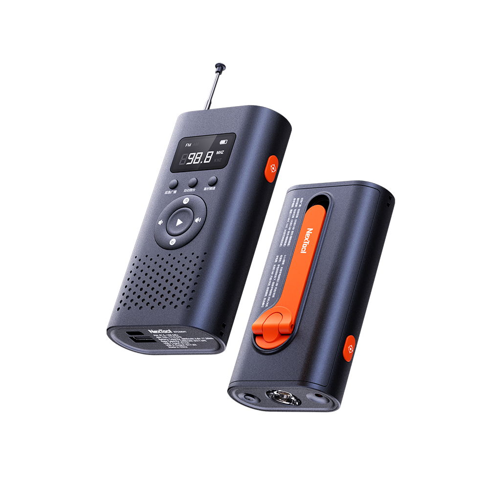 SurvivorPro - Emergency Multi-Function Hand Crank Radio - 6 in 1