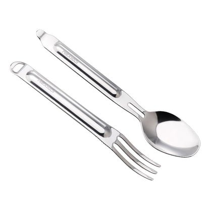 StainlessPro - Portable Stainless Steel Tableware Set