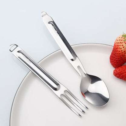 StainlessPro - Portable Stainless Steel Tableware Set