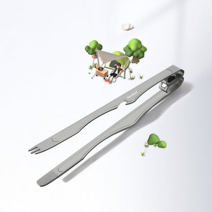 TitanGrip - Multifunctional BBQ Tongs - 4 in 1