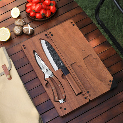 Woodland Chef - Multifunctional Cooking Set - 3 in 1