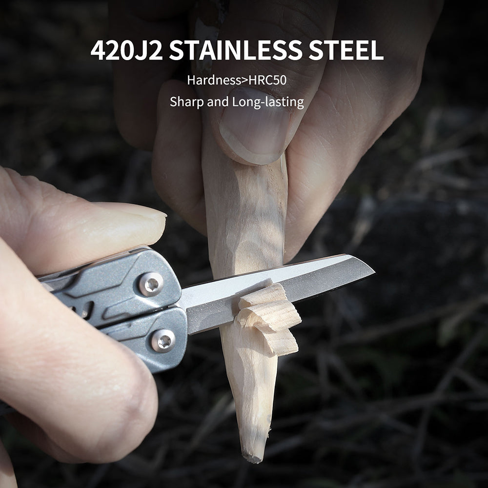 Mini Titanium Pro - Compact Multi-Tool - 10 in 1