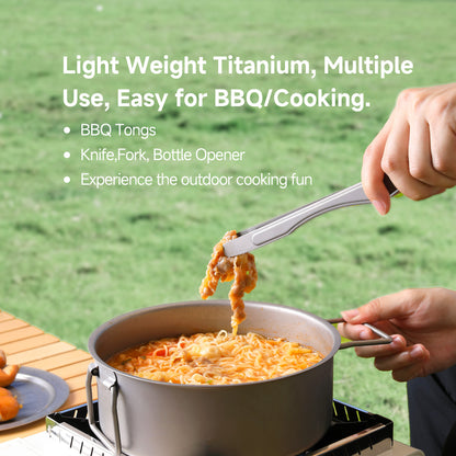 TitanGrip - Multifunctional BBQ Tongs - 4 in 1