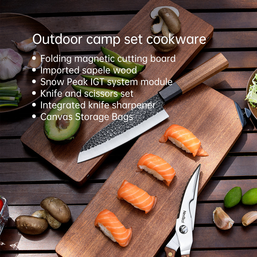 Woodland Chef - Multifunctional Cooking Set - 3 in 1