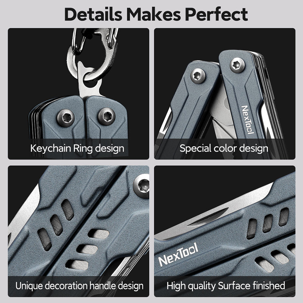 Mini Titanium Pro - Compact Multi-Tool - 10 in 1