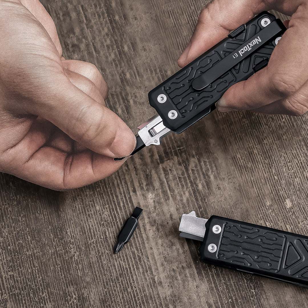 Vortex Utility Pro - Compact Pocket Multitool 10 in 1