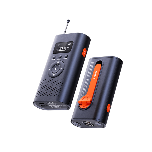 SurvivorPro - Emergency Multi-Function Hand Crank Radio - 6 in 1