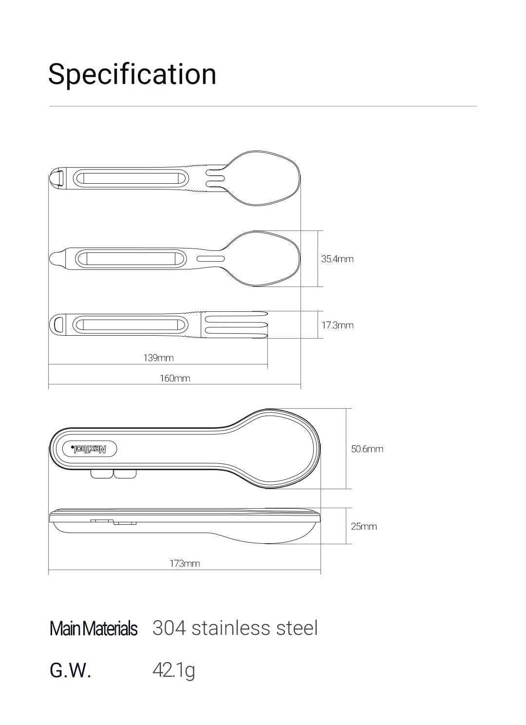 StainlessPro - Portable Stainless Steel Tableware Set