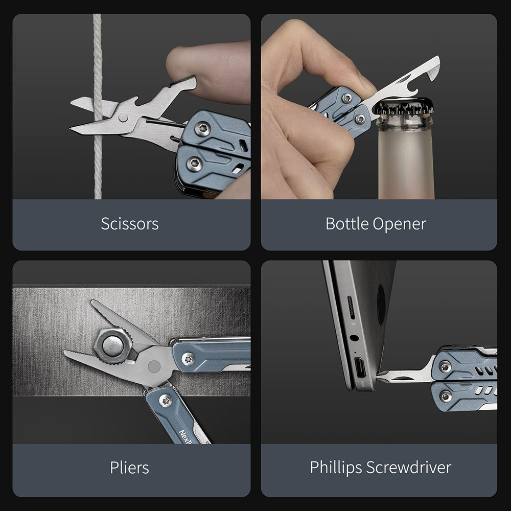 Mini Titanium Pro - Compact Multi-Tool - 10 in 1